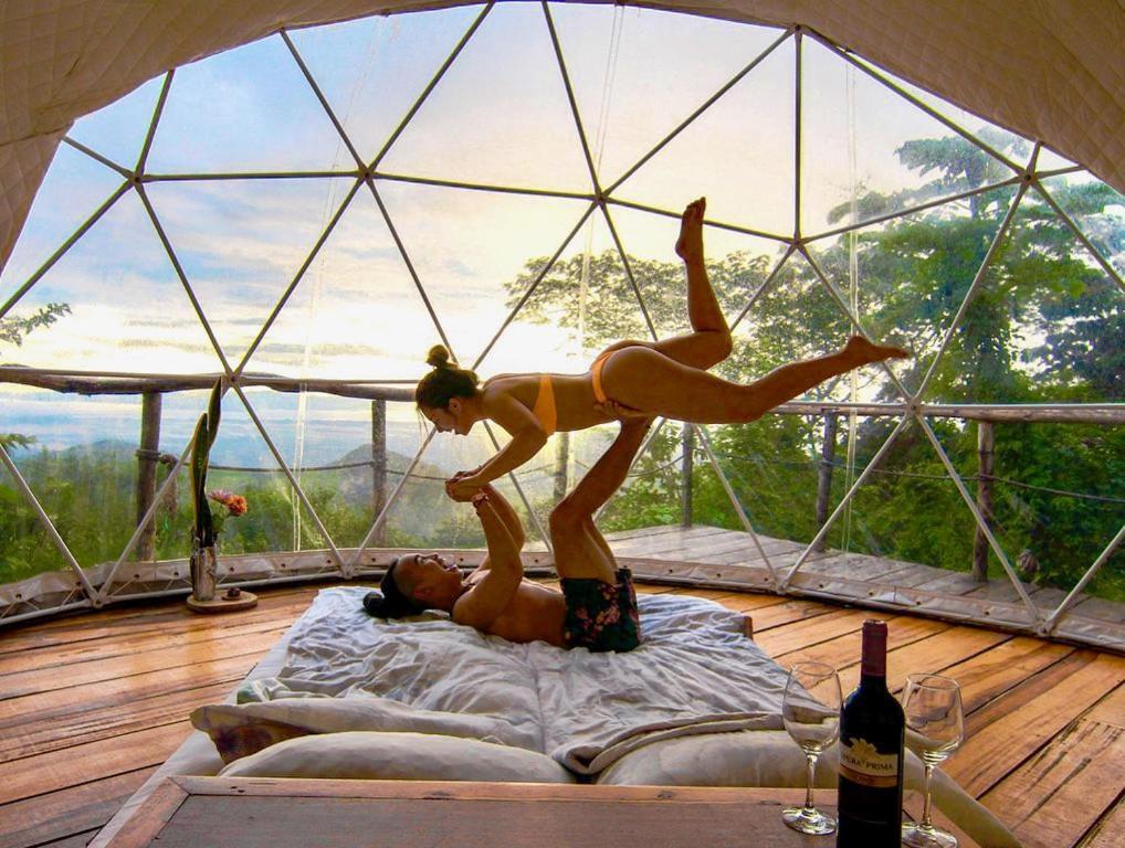 Domos Mirador Romantic Private Honeymoon Glamping Miramar Eksteriør bilde