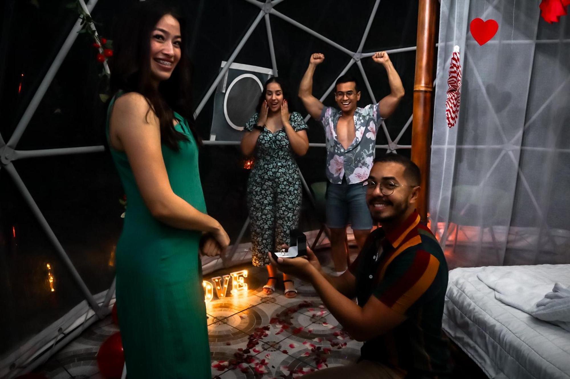Domos Mirador Romantic Private Honeymoon Glamping Miramar Eksteriør bilde